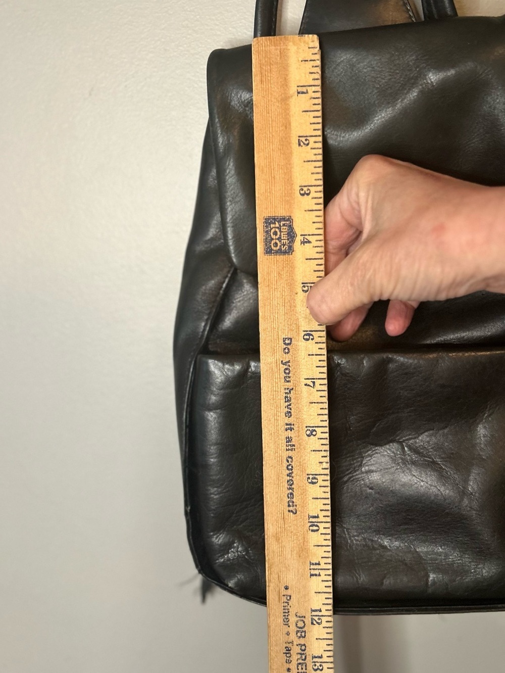 Leather backpack - Picture 10 of 16